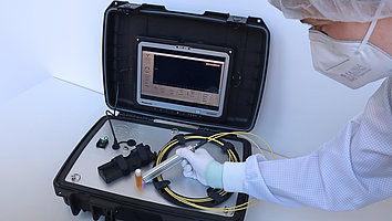 Image of a mobile Raman system