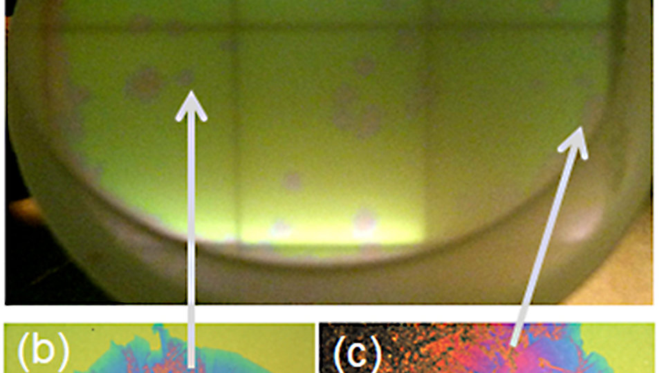 2-inch wafer after annealing 